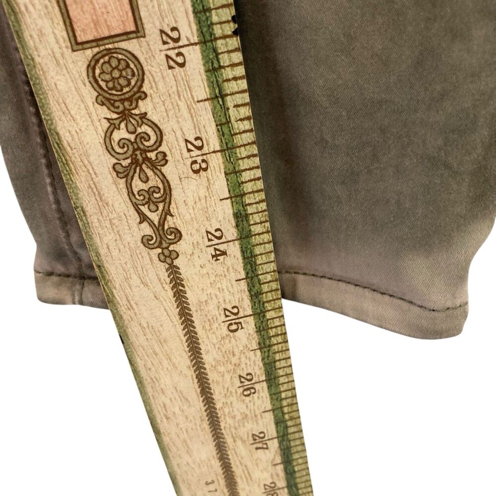Adriano Goldschmied Anthropologie The Prima Crop Cigarette Jeans Pants Gray 26 - Picture 8 of 12